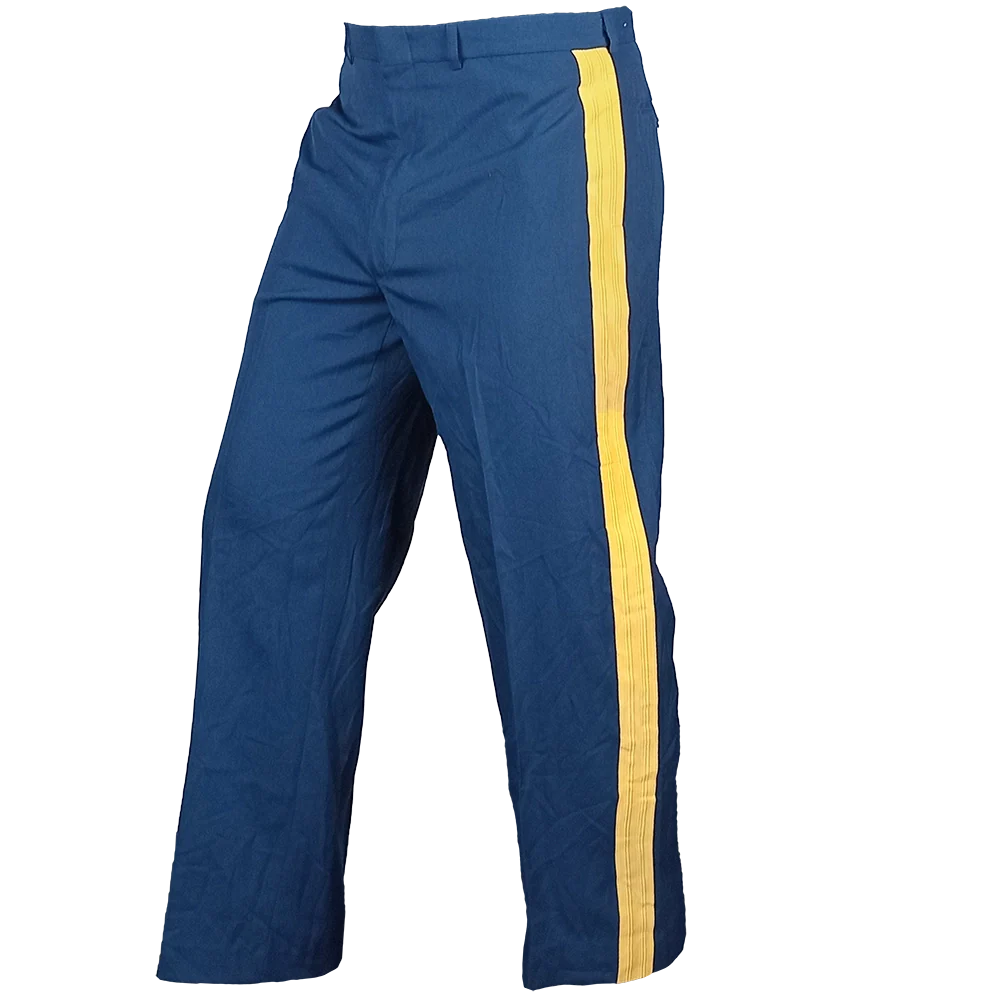 US Army Blue Officer Service Dress Trousers, Medium (87cm)