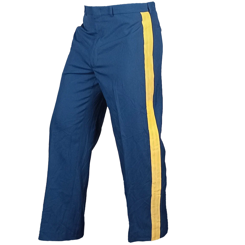 US Army Blue Officer Service Dress Trousers, Medium (87cm)