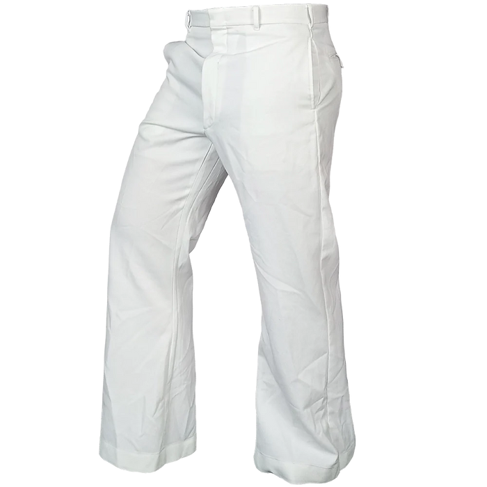 US Navy White Service Dress Trousers, Medium (87cm) US Navy White Service Dress Trousers, Medium (87cm)