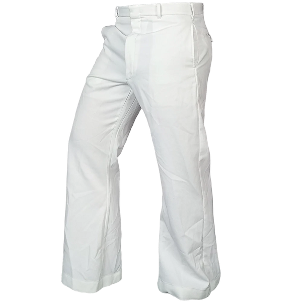 US Navy White Service Dress Trousers, Medium (87cm) US Navy White Service Dress Trousers, Medium (87cm)