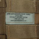 USGI Coyote Double 40mm Grenade Pouch - US Army Surplus - Grenade Pouches