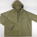 1940's US Navy Foul Weather Parka, Lace Up Front - US Navy Surplus - Rain Jackets