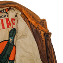 US Wear Me Out Leather Flight Jacket - 44, XLarge