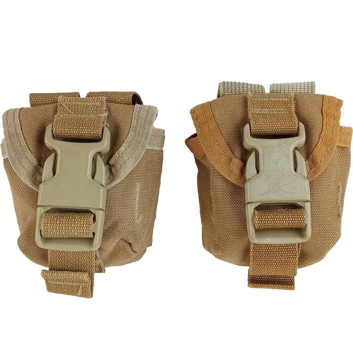 USMC Coyote Hand Grenade Clip Pouch - US Army Surplus - Grenade Pouches