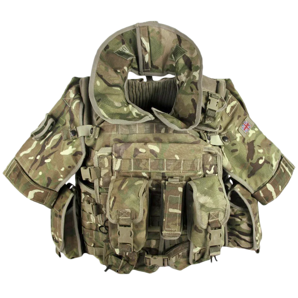 British MTP Osprey MkIV Vest With Pouches - British Army Surplus - Combat Vests & Rigs