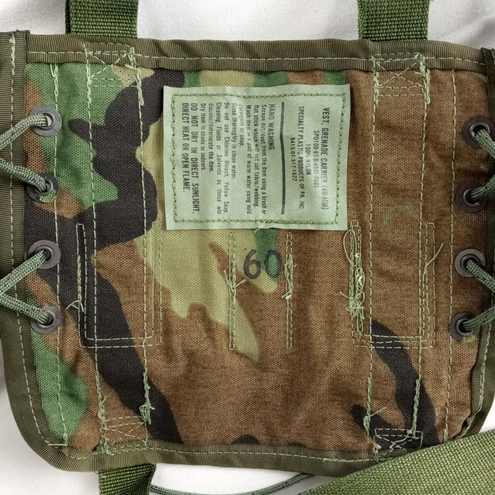 USGI Woodland Grenade Load Bearing Vest