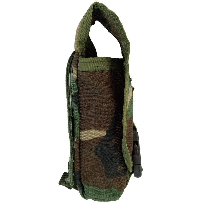 USGI Woodland R.A.C.K Sabre Radio Pouch - US Army Surplus - Accessory Pouches