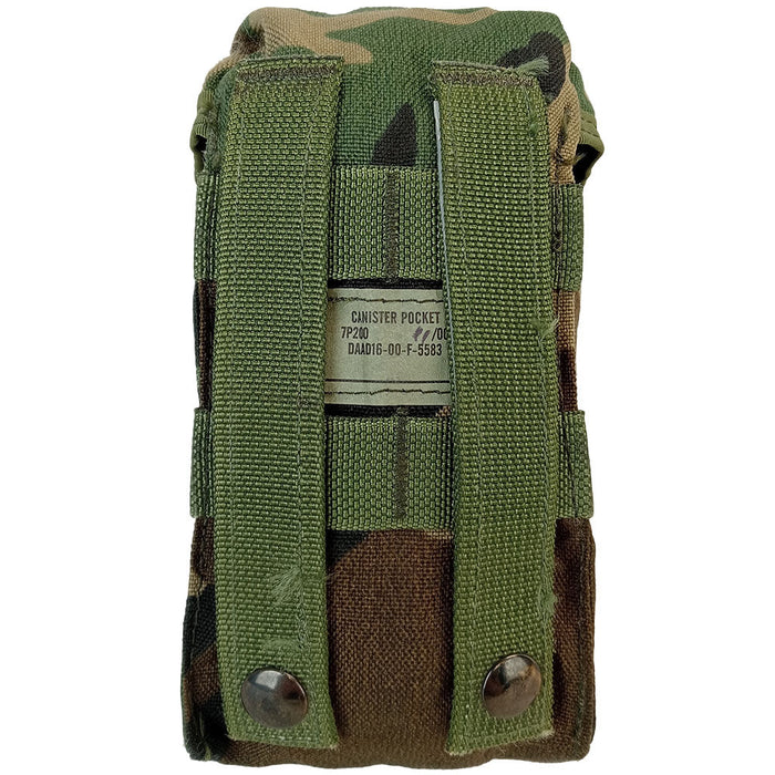 USGI Woodland Canister Pouch