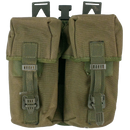 British OD Twin Mag Pouch - British Army Surplus - Magazine Pouches