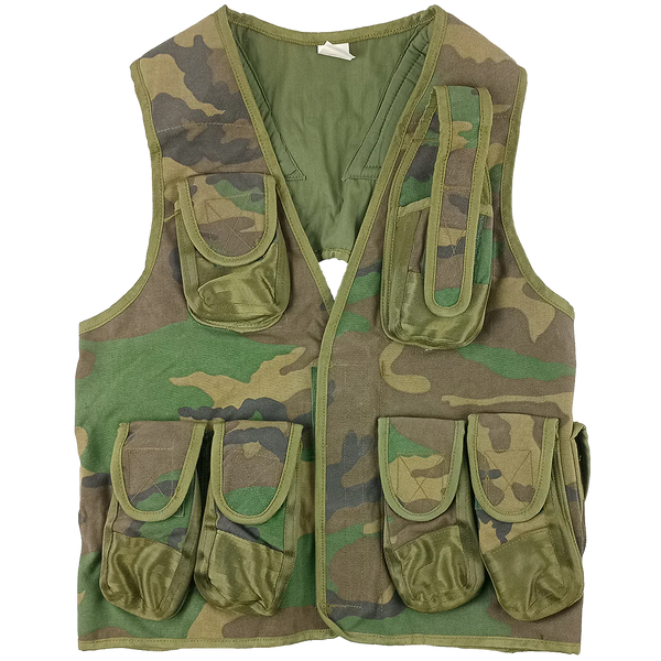 Turkish Army Woodland Tactical Vest - AK - Turkish Army Surplus - Combat Vests & Rigs