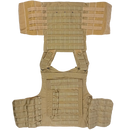 British Aegis Tan Carrier Vest - British Army Surplus - Combat Vests & Rigs