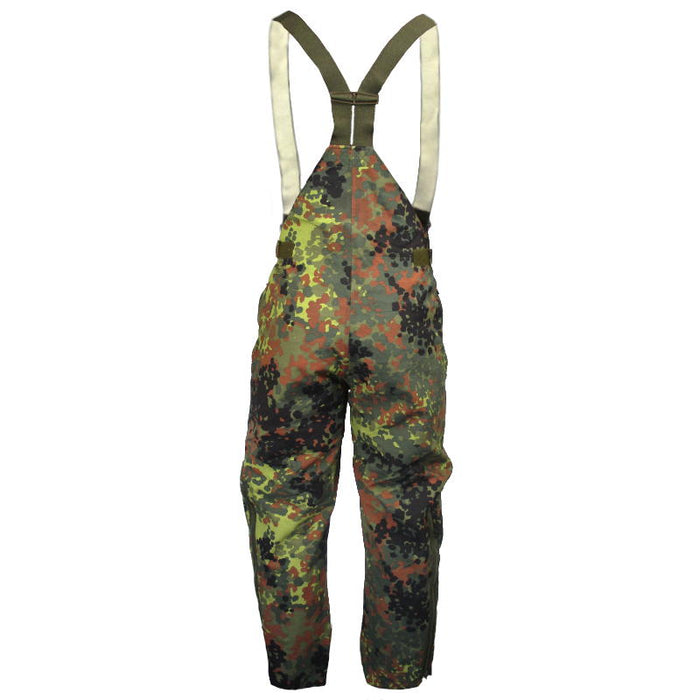 German Army Flecktarn Rain Trousers - Grade 2 - German Army Surplus - Rain Trousers