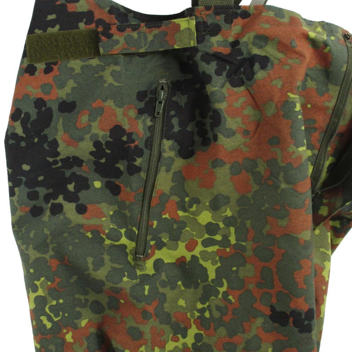 German Army Flecktarn Rain Trousers - Grade 2 - German Army Surplus - Rain Trousers