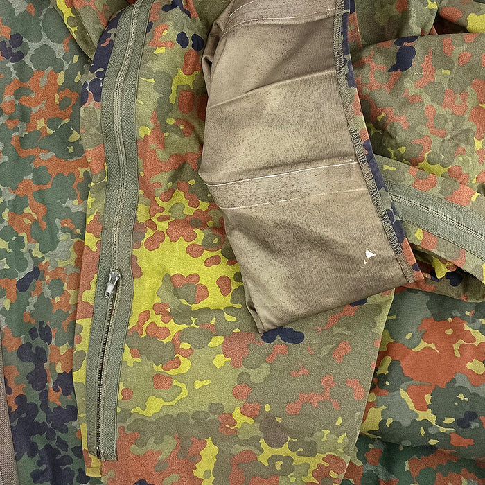 German Army Flecktarn Rain Trousers - Grade 2 - German Army Surplus - Rain Trousers