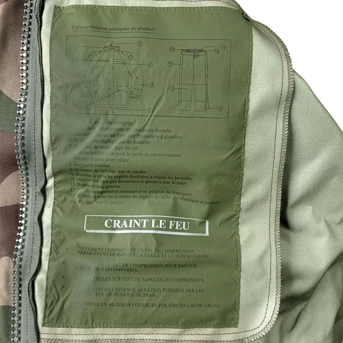 French CCE Camo Gore-Tex Jacket - French Army Surplus - Rain Jackets