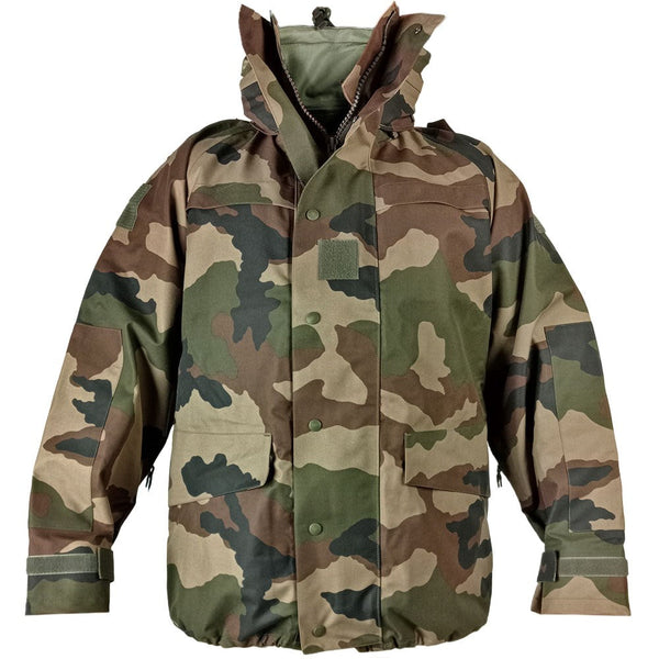 Camouflage gore tex jacket top