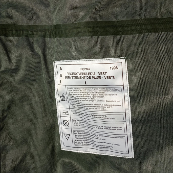 Belgian Jigsaw Camo Wet Weather Jacket - New - Belgian Army Surplus - Rain Jackets