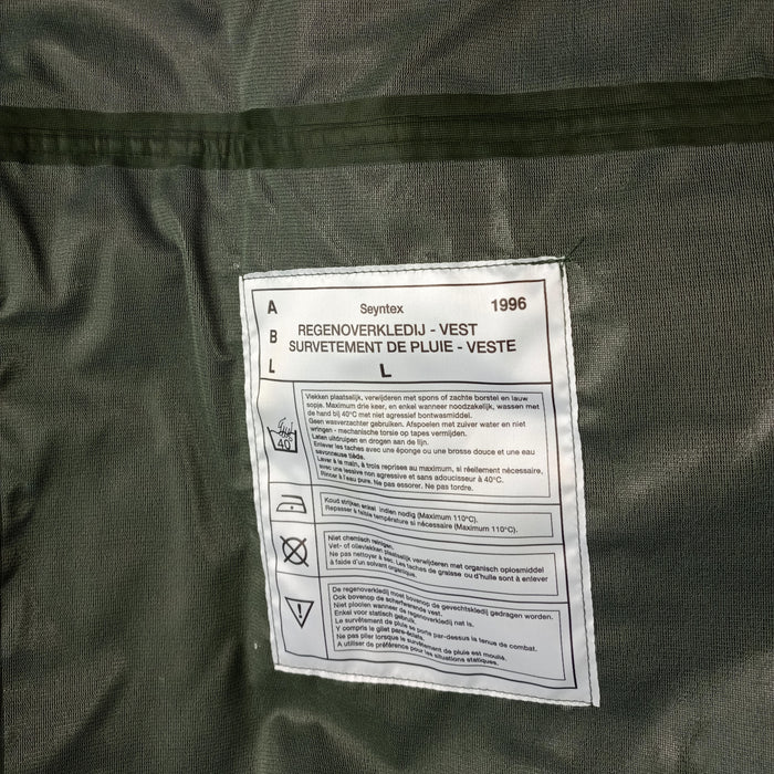 Belgian Army Camo Wet Weather Jacket