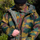 Belgian Jigsaw Camo Wet Weather Jacket - Value Grade - Belgian Army Surplus - Rain Jackets