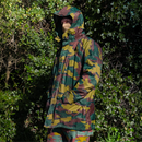 Belgian Jigsaw Camo Wet Weather Jacket - Value Grade - Belgian Army Surplus - Rain Jackets