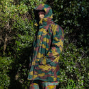 Belgian Jigsaw Camo Wet Weather Jacket - Belgian Army Surplus - Rain Jackets