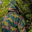 Belgian Jigsaw Camo Wet Weather Jacket - Value Grade - Belgian Army Surplus - Rain Jackets