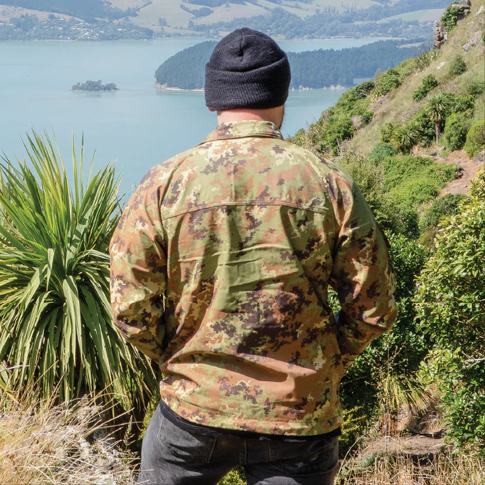 Italian Army Vegetato Softshell Jacket - Italian Army Surplus - Softshell Jacket