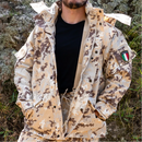 Italian Army Desert Vegetato Wet Weather Jacket - Italian Army Surplus - Rain Jackets