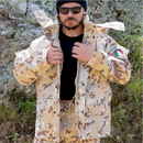 Italian Army Desert Vegetato Wet Weather Jacket - Italian Army Surplus - Rain Jackets