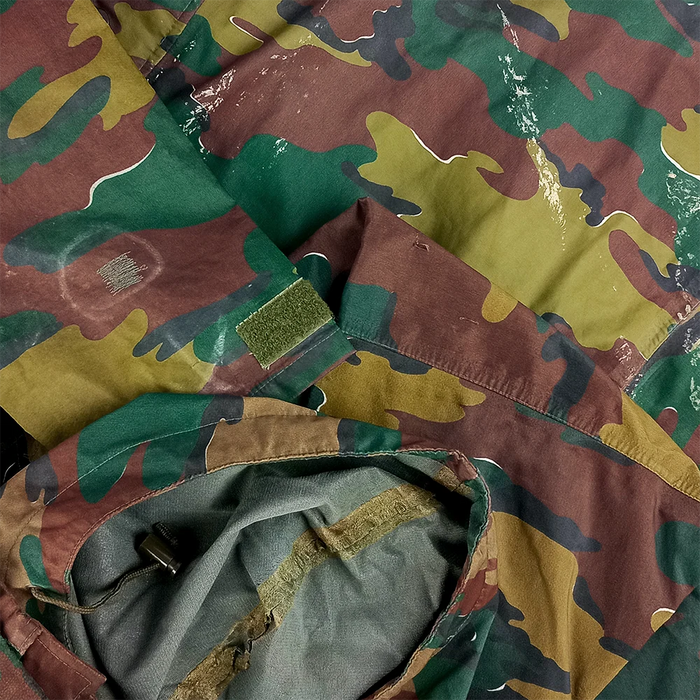 Belgian Jigsaw Camo Wet Weather Jacket - Value Grade - Belgian Army ...