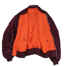 Alpha Industries Maroon MA-1 Flight Jacket - XLarge - Army & Outdoors - Flight Jackets