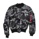 Alpha Industries Urban Camo Reversible MA-1 Flight Jacket - Small