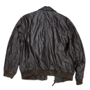 American Born Type A-2 Brown Leather Flight Jacket - XLarge - Army & Outdoors - Flight Jackets