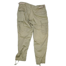 Atlanco Khaki BDU Trousers - Large Long - Army & Outdoors - Combat Trousers