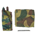 Belgian Army Brushstroke Camo Shelter Half, Item 1 - Belgian Army Surplus - Tents & Bashas