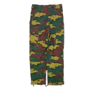 Belgian Jigsaw Camo Ripstop Trousers - Small Short-Regular - Belgian Army Surplus - Combat Trousers