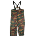 Belgian Jigsaw Camo Wet Weather Trousers - Value Grade - Belgian Army Surplus - Rain Trousers