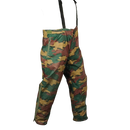 Belgian Jigsaw Camo Wet Weather Trousers - Value Grade - Belgian Army Surplus - Rain Trousers