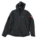 Dewbu Black Softshell Heated Jacket - 2XLarge - Army & Outdoors - Softshell Jacket