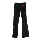 Dickies Women's Black Flared Trousers - Size 0, XXS - Army & Outdoors - Jeans
