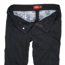 Dickies Women's Black Flared Trousers - Size 0, XXS - Army & Outdoors - Jeans