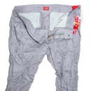 Dickies Women's Grey Trousers - Size 3, Small