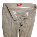 Dickies Women's Khaki Jeans - Size 7, Small - Army & Outdoors - Work Trousers