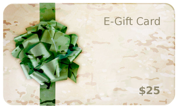 Army and Outdoors Gift Card