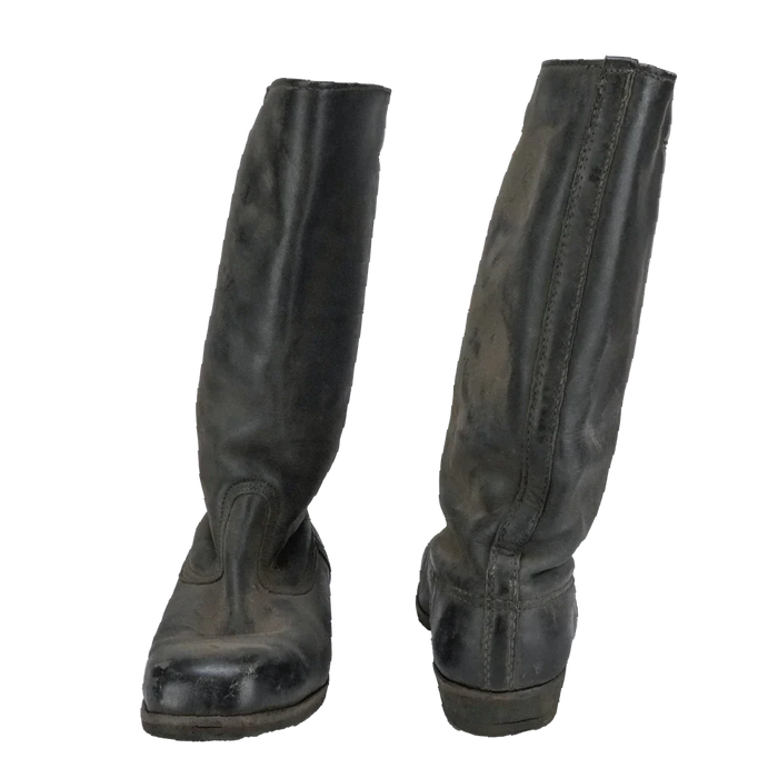 East German Officer Leather Jackboots - 6.5 UK - East German Army ...