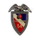 French 14th Parachute Supply Regiment Badge