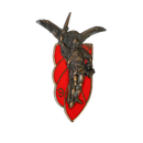 French Army 9th Parachute Chasseur Regiment Badge, Item 2