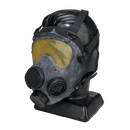 French Army Black ARF-A Gas Mask - Film Production Used - Collectables & Rarities