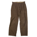 French Army M52 Wool Trousers - 81cm, Medium - French Army Surplus - Dress Trousers