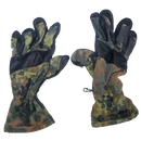 German Army Flecktarn Leather Gloves - 9, Medium, Item 3 - German Army Surplus - Gloves